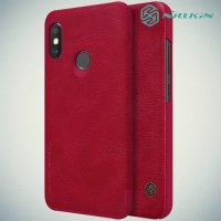 NILLKIN Qin чехол флип кейс для Xiaomi Redmi 6 Pro / Mi A2 Lite - Красный