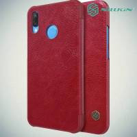 Nillkin Qin Series чехол книжка для Huawei P20 Lite - Красный