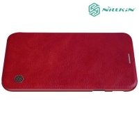 Nillkin Qin Series чехол книжка для Samsung Galaxy J5 2017 SM-J530F - Красный