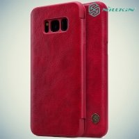 Nillkin Qin Series чехол книжка для Samsung Galaxy S8 - Красный