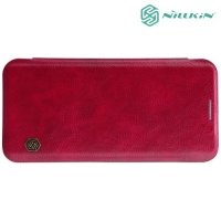 Nillkin Qin Series чехол книжка для Samsung Galaxy S8 Plus - Красный