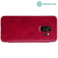 Nillkin Qin Series чехол книжка для Samsung Galaxy S9 - Красный