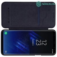 Nillkin Qin Series чехол книжка для Samsung Galaxy S9 Plus - Черный