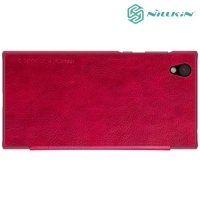 Nillkin Qin Series чехол книжка для Sony Xperia L1 - Красный