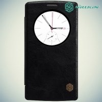 Nillkin Qin Series чехол книжка для LG G4s H736 - Черный