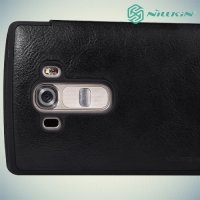 Nillkin Qin Series чехол книжка для LG G4s H736 - Черный