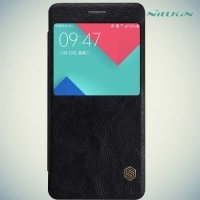 Nillkin Qin Series чехол книжка для Samsung Galaxy A7 2016 SM-A710F - Черный
