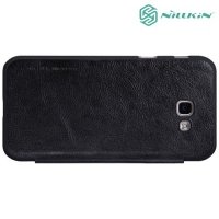 Nillkin Qin Series чехол книжка для Samsung Galaxy A7 2017 SM-A720F - Черный