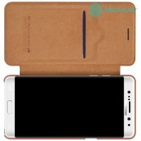 Nillkin Qin Series чехол книжка для Samsung Galaxy Note 7 - Коричневый