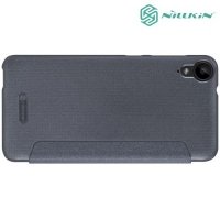 Nillkin с умным окном чехол книжка для HTC Desire 825 - Sparkle Case Серый