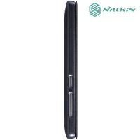 Nillkin с окном чехол книжка для Lenovo Vibe P1 - Sparkle Case Серый