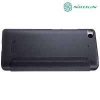 Nillkin с умным окном чехол книжка для Xiaomi Mi 5s - Sparkle Case Серый