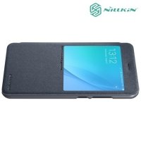 Nillkin с умным окном чехол книжка для Xiaomi Mi 5x / Mi A1 - Sparkle Case Серый