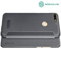 Nillkin Sparkle флип чехол книжка для Huawei Honor 7C Pro - Серый