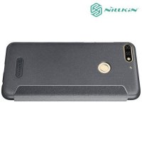 Nillkin Sparkle флип чехол книжка для Huawei Honor 7C Pro - Серый