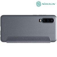 Nillkin Sparkle флип чехол книжка для Huawei P30 - Серый