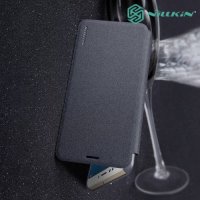 Nillkin Sparkle флип чехол книжка для Huawei Y9 2018 - Серый