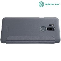 Nillkin Sparkle флип чехол книжка для LG G7 ThinQ - Серый