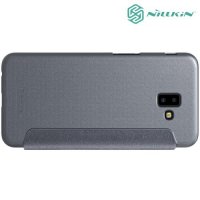 Nillkin Sparkle флип чехол книжка для Samsung Galaxy J6 Plus - Серый