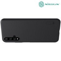 NILLKIN Super Frosted Shield Клип кейс накладка для Huawei Nova 5T - Черный