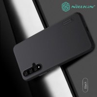 NILLKIN Super Frosted Shield Клип кейс накладка для Huawei Nova 5T - Черный