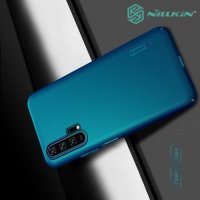 NILLKIN Super Frosted Shield Клип кейс накладка для Huawei Honor 20 Pro - Синий