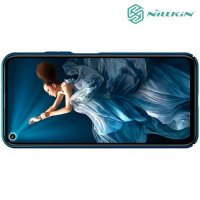 NILLKIN Super Frosted Shield Клип кейс накладка для Huawei Nova 5T - Синий