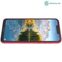 NILLKIN Super Frosted Shield Клип кейс накладка для Huawei Honor Play - Красный