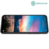 NILLKIN Super Frosted Shield Клип кейс накладка для Huawei Honor View 20 (V20) - Черный