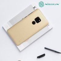 NILLKIN Super Frosted Shield Клип кейс накладка для Huawei Mate 20 - Золотой