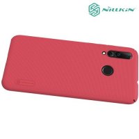 NILLKIN Super Frosted Shield Клип кейс накладка для Huawei nova 4 - Красный