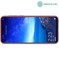NILLKIN Super Frosted Shield Клип кейс накладка для Huawei nova 5 - Красный