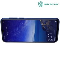 NILLKIN Super Frosted Shield Клип кейс накладка для Huawei nova 5 - Синий