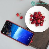 NILLKIN Super Frosted Shield Клип кейс накладка для Huawei Y6 2019 / Y6s - Красный