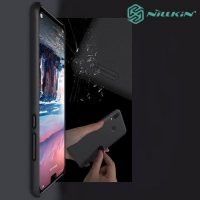 NILLKIN Super Frosted Shield Клип кейс накладка для Huawei Y9 2019 - Черный