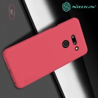 NILLKIN Super Frosted Shield Клип кейс накладка для LG G8 ThinQ - Красный