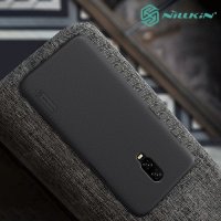 NILLKIN Super Frosted Shield Клип кейс накладка для OnePlus 6T - Черный