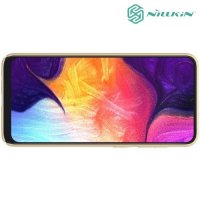 NILLKIN Super Frosted Shield Клип кейс накладка для Samsung Galaxy A50 / A30s - Золотой