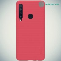 NILLKIN Super Frosted Shield Клип кейс накладка для Samsung Galaxy A9 2018 SM-A920F - Красный