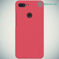 NILLKIN Super Frosted Shield Клип кейс накладка для Xiaomi Mi 8 Lite - Красный