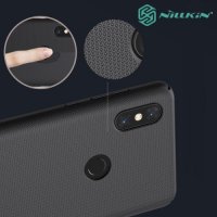 NILLKIN Super Frosted Shield Клип кейс накладка для Xiaomi Mi Mix 3 - Черный