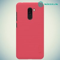 NILLKIN Super Frosted Shield Клип кейс накладка для Xiaomi Pocophone F1 - Красный