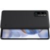 NILLKIN Super Frosted Shield Матовая Пластиковая Нескользящая Клип кейс накладка для Huawei Honor 30 Pro - Черный