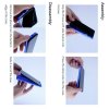 NILLKIN Super Frosted Shield Матовая Пластиковая Нескользящая Клип кейс накладка для Huawei Mate 30 - Синий