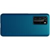 NILLKIN Super Frosted Shield Матовая Пластиковая Нескользящая Клип кейс накладка для Huawei P40 Pro - Синий