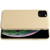 NILLKIN Super Frosted Shield Матовая Пластиковая Нескользящая Клип кейс накладка для iPhone 11 Pro - Золотой