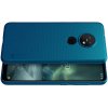 NILLKIN Super Frosted Shield Матовая Пластиковая Нескользящая Клип кейс накладка для Nokia 7.2 - Синий
