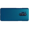 NILLKIN Super Frosted Shield Матовая Пластиковая Нескользящая Клип кейс накладка для OnePlus 8 Pro - Синий