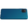 NILLKIN Super Frosted Shield Матовая Пластиковая Нескользящая Клип кейс накладка для Samsung Galaxy A12 - Синий