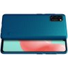 NILLKIN Super Frosted Shield Матовая Пластиковая Нескользящая Клип кейс накладка для Samsung Galaxy A41 - Синий